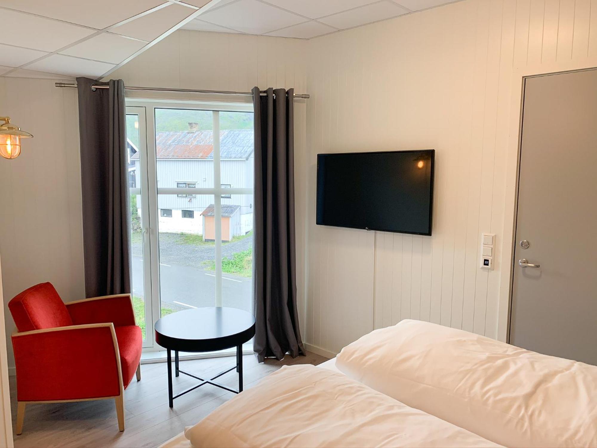 Отель Mefjord Brygge Mefjordvaer Номер фото