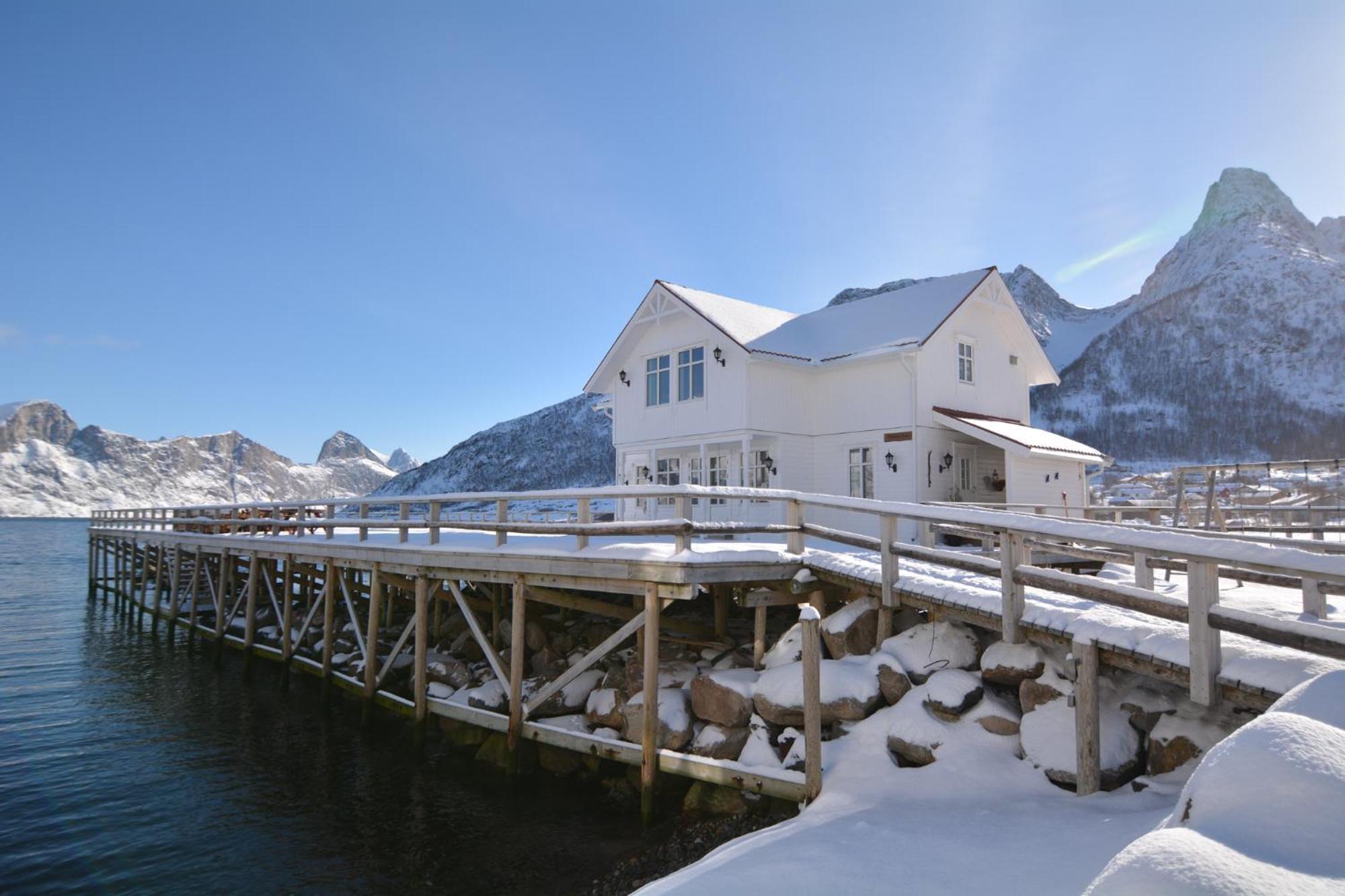 Отель Mefjord Brygge Mefjordvaer Экстерьер фото